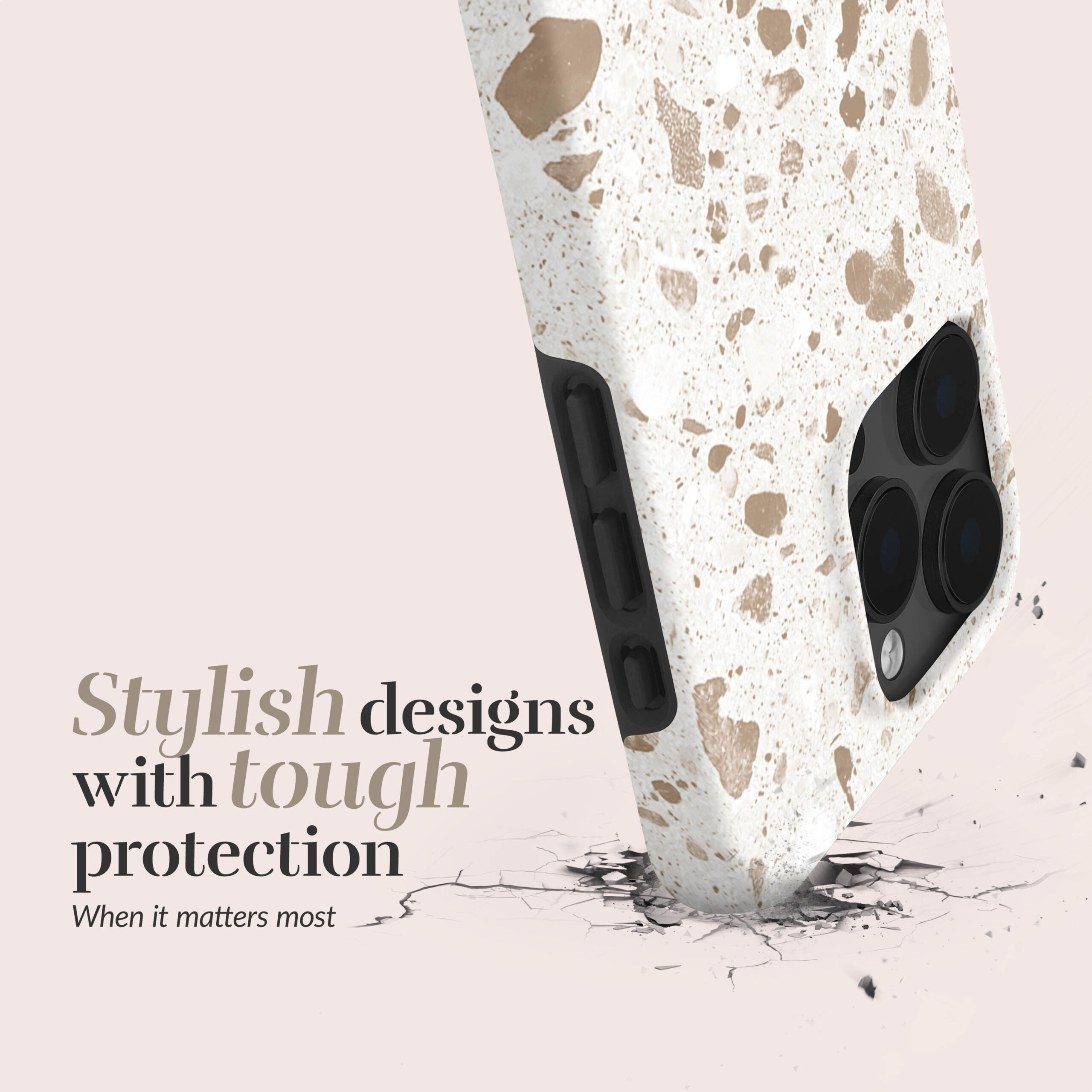 MIO Soft Terrazzo Magsafe Compatible for iPhone 15 Pro - Afbeelding 3