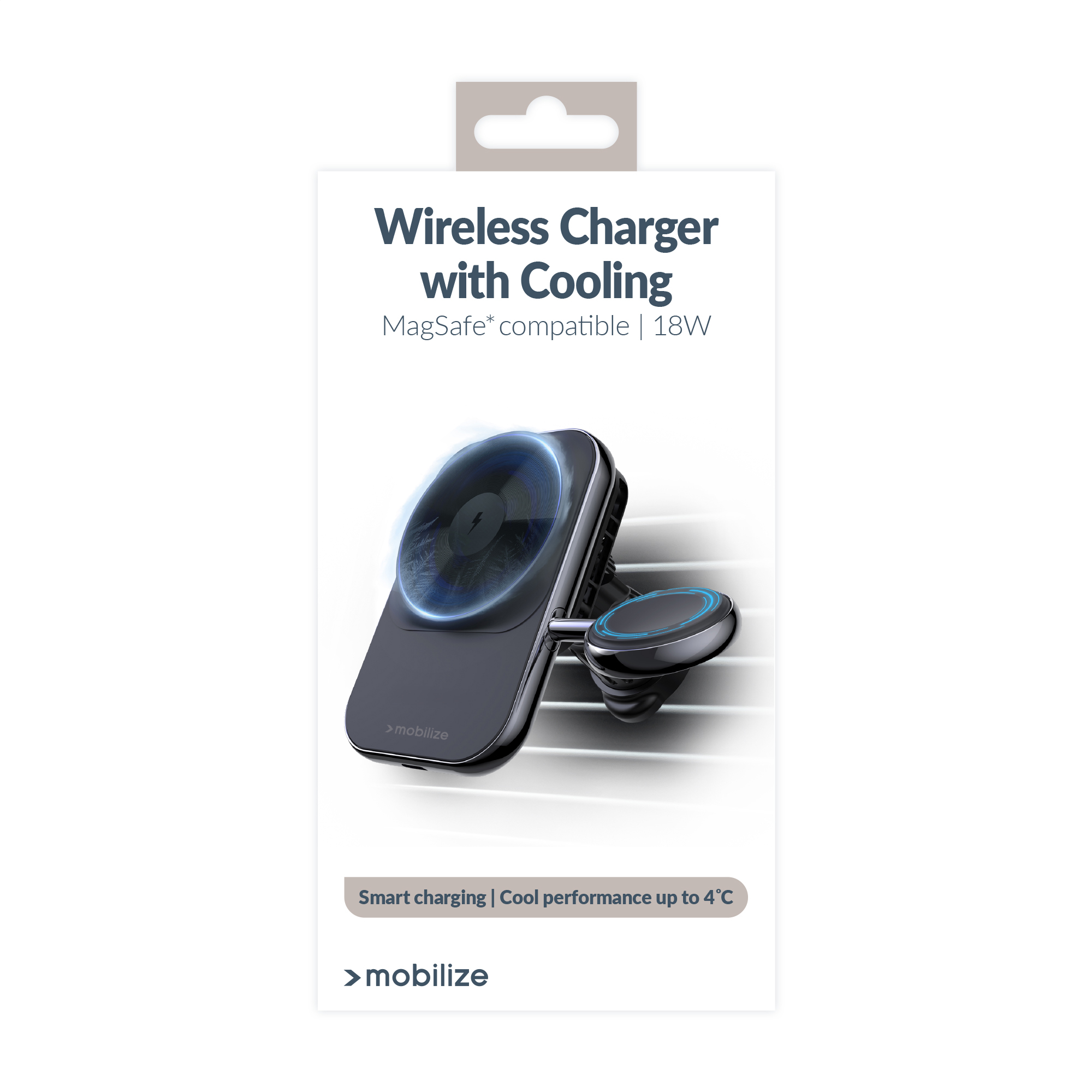 Mobilize MagSafe Compatible Car Charger for Phone and Watch 18W Black - Afbeelding 7