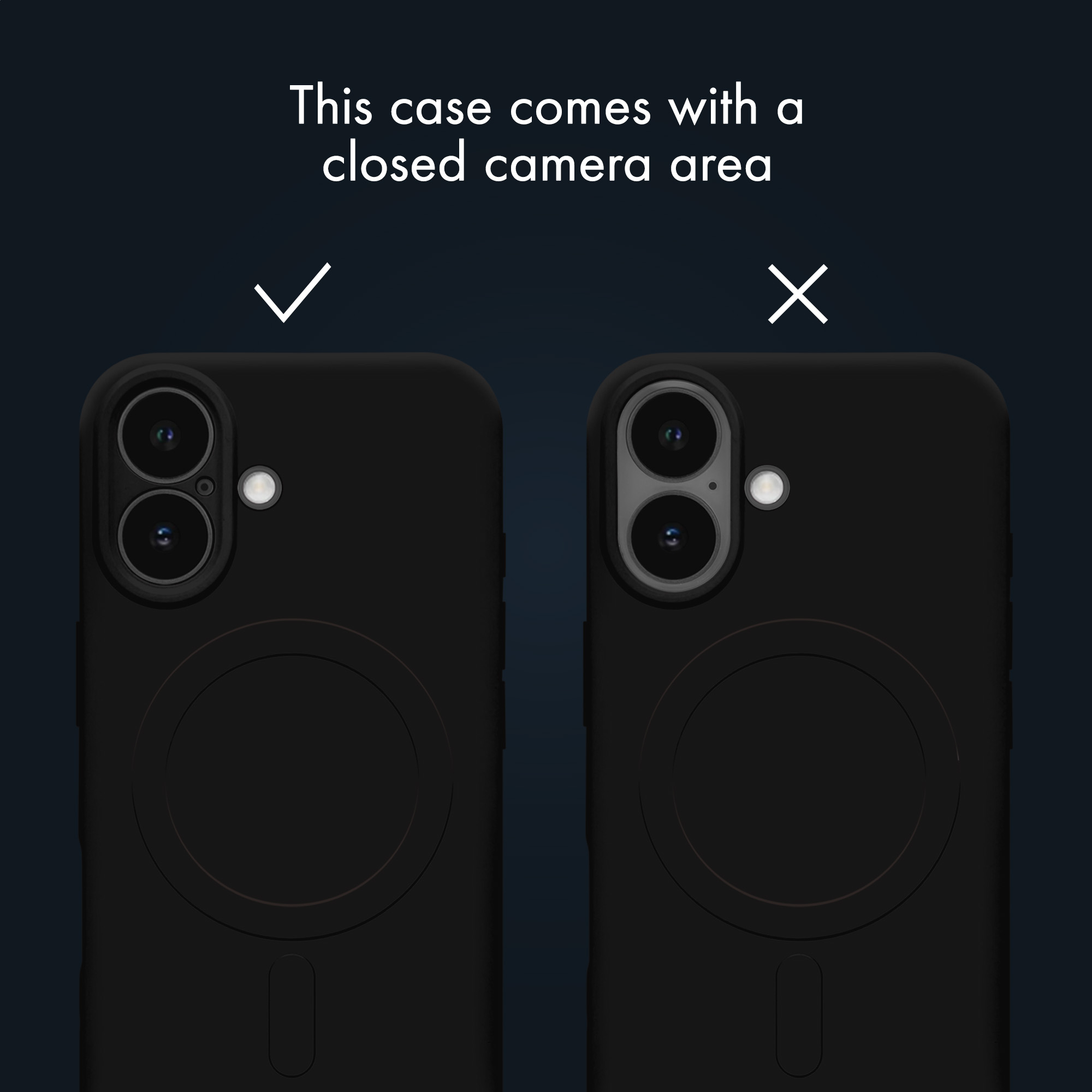 My Style Protective Flex Magsafe Compatible Case for Samsung Galaxy S24 FE 5G Black - Afbeelding 3