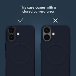My Style Protective Flex Magsafe Compatible Case for Apple iPhone 7/8/SE (2020/2022) Midnight Blue - Afbeelding 3