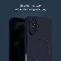 My Style Protective Flex Magsafe Compatible Case for Apple iPhone 7/8/SE (2020/2022) Midnight Blue - Afbeelding 5