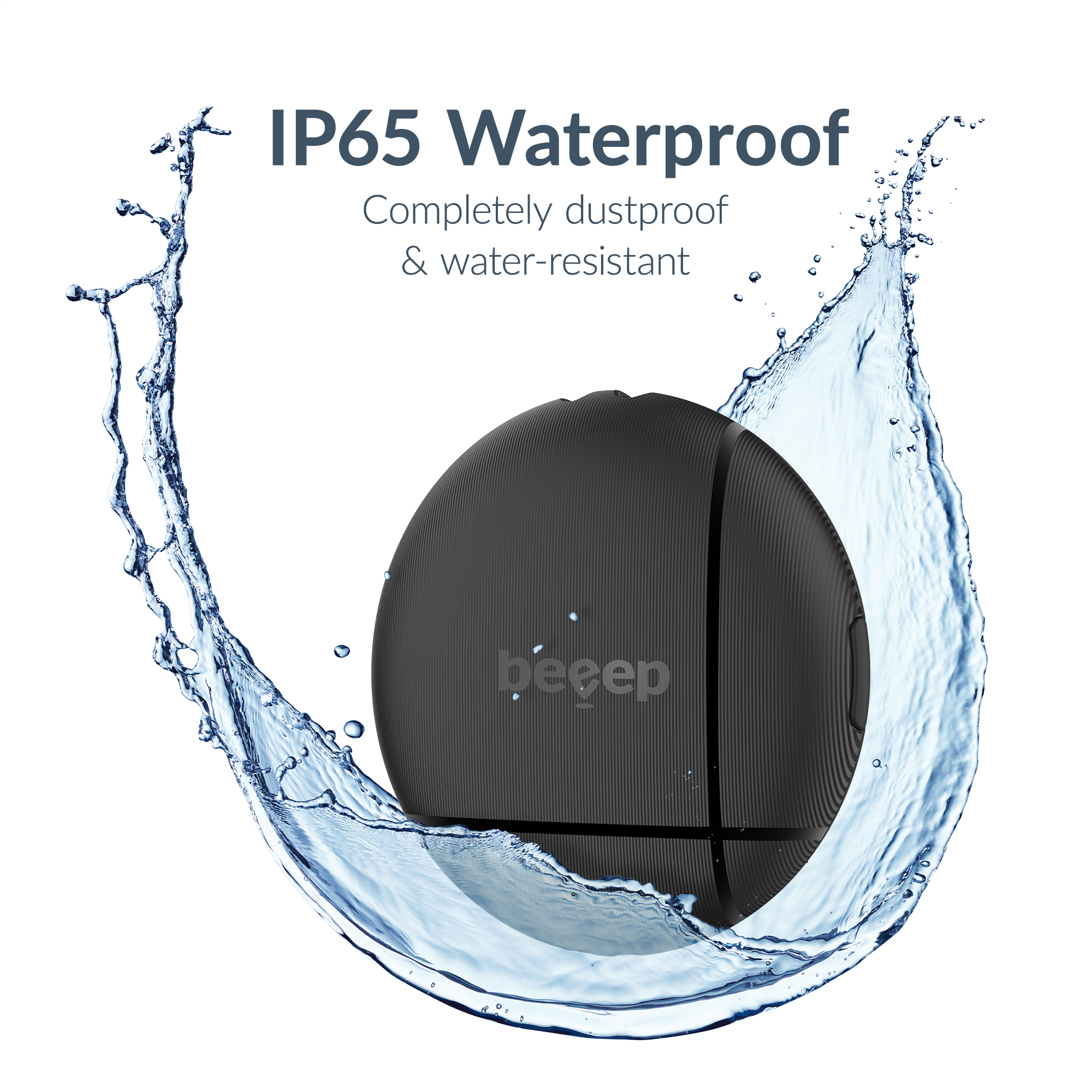 Beeep BeTag Find My Tracker Black & Keychain Black - 1 pack - Afbeelding 5