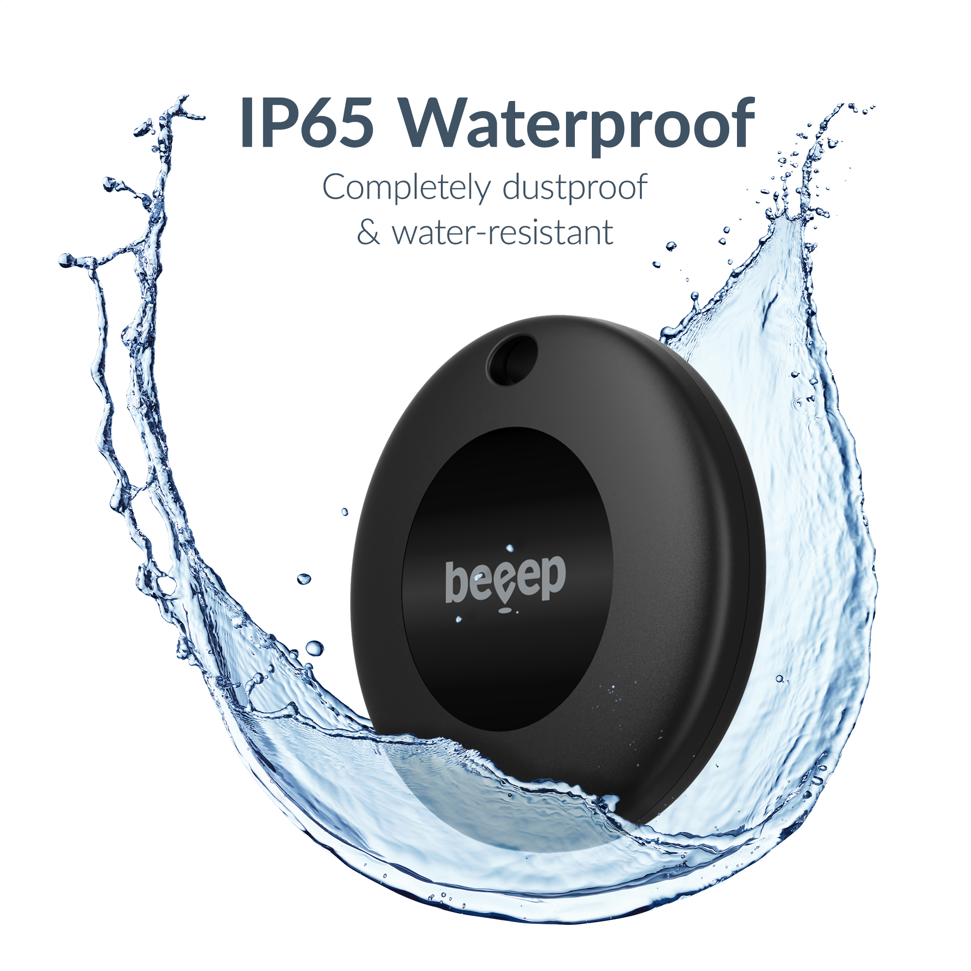 Beeep BeTag Android Tracker Black & Keychain Black - 1 pack - Afbeelding 5