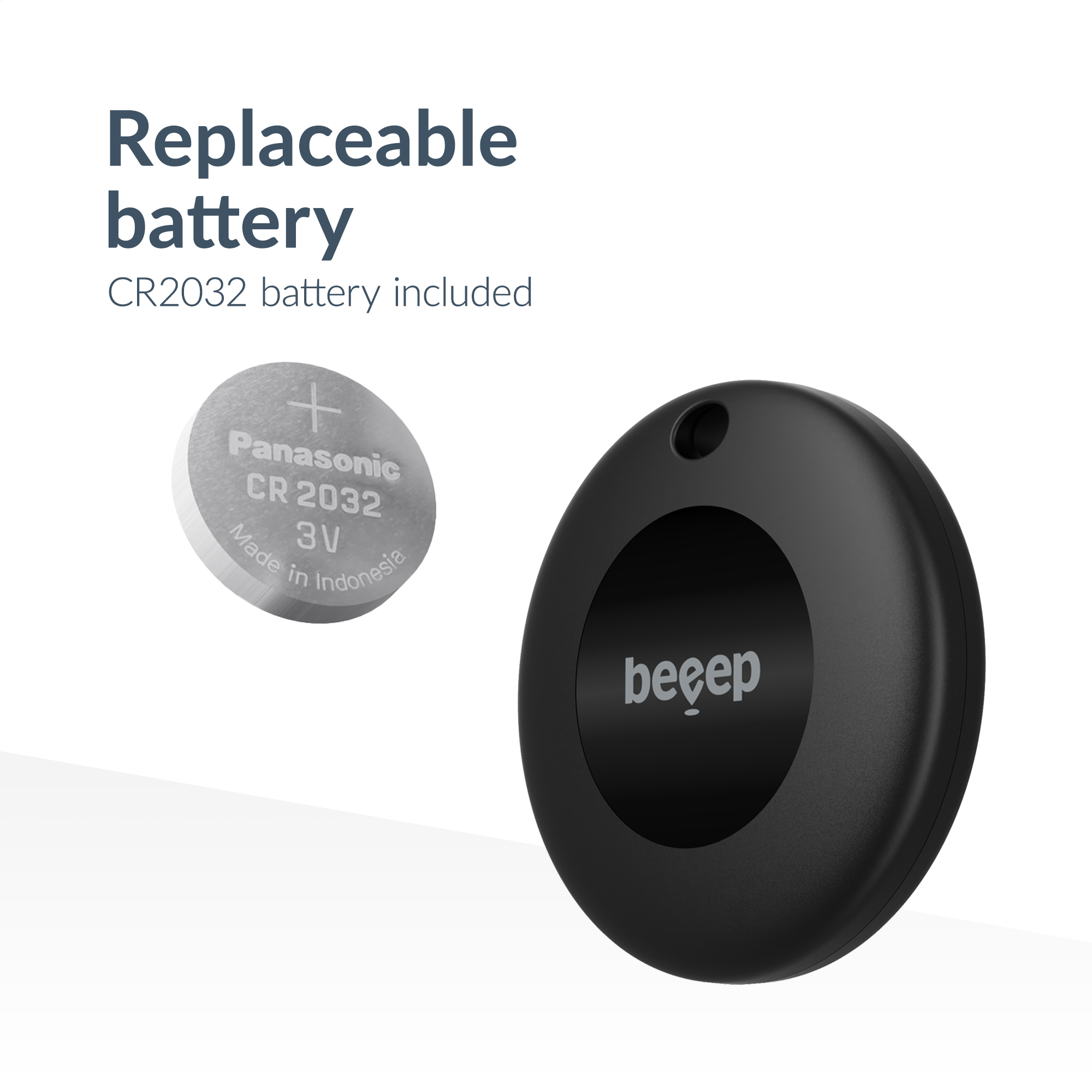 Beeep BeTag Android Tracker Black & Keychain Black - 1 pack - Afbeelding 7