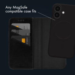 My Style Universal MagSafe Compatible Wallet - Black 6.3" (Without Case) - Afbeelding 3