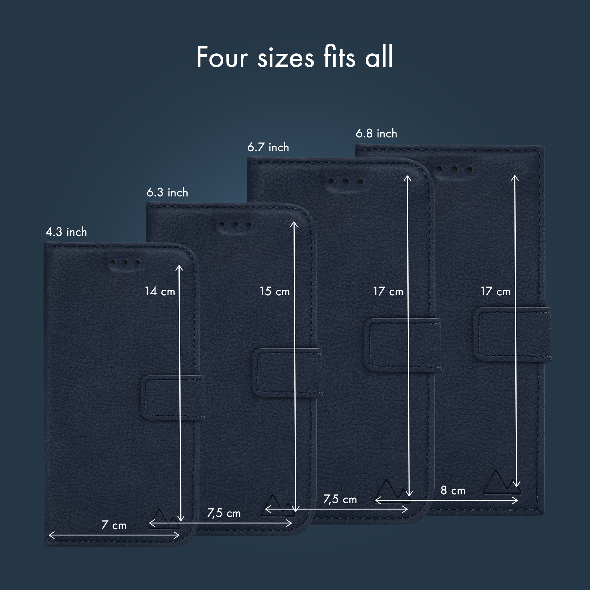 My Style Universal MagSafe Compatible Wallet - Midnight Blue 6.7" (Without Case) - Afbeelding 6