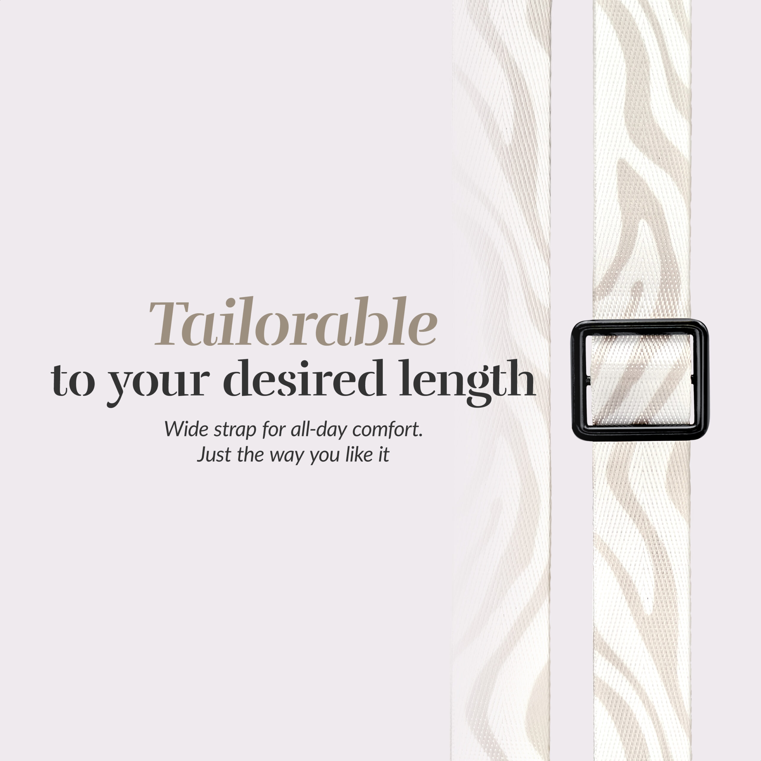 MIO Lanyard Sandy Zebra