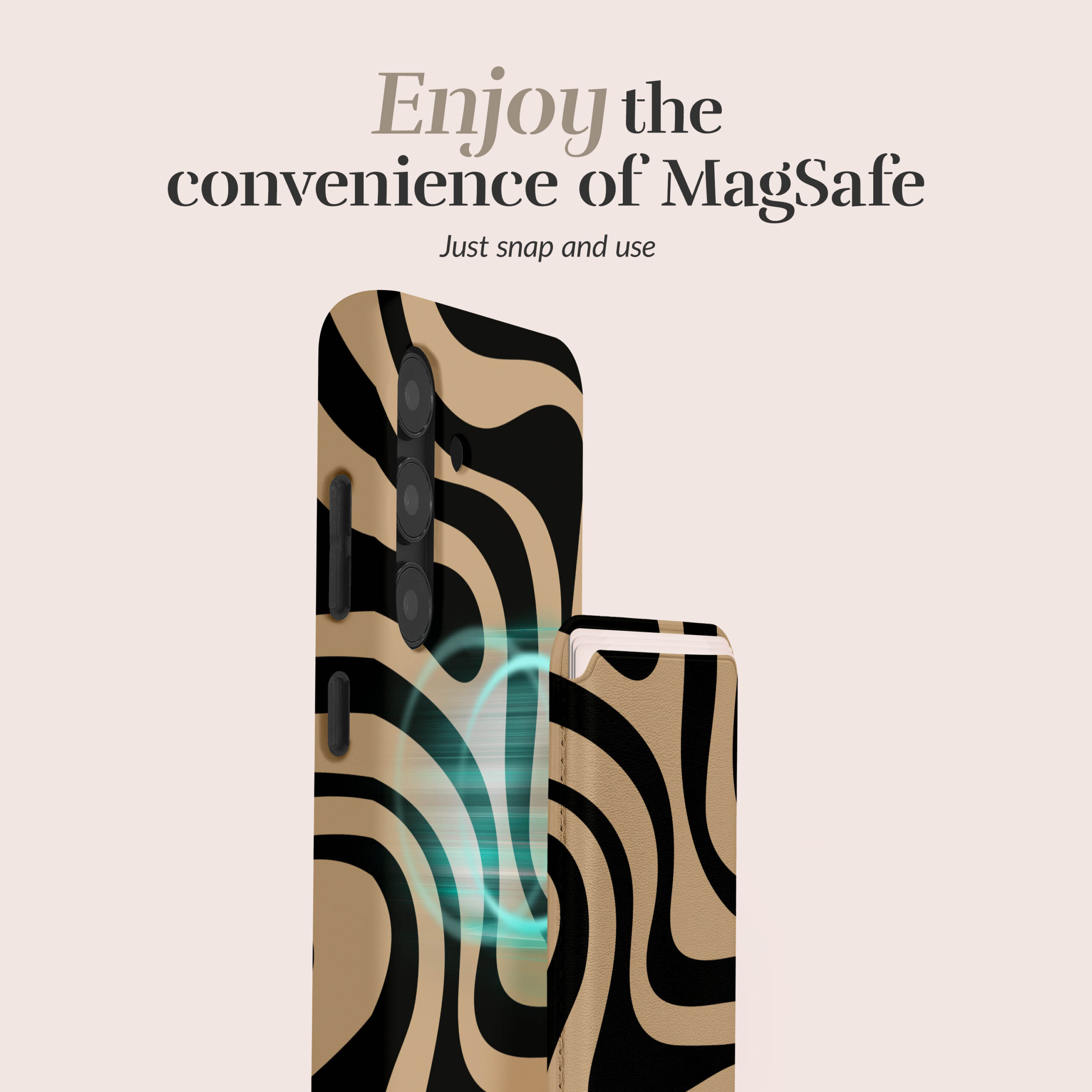 MIO Swirl Magsafe Compatible Card Holder