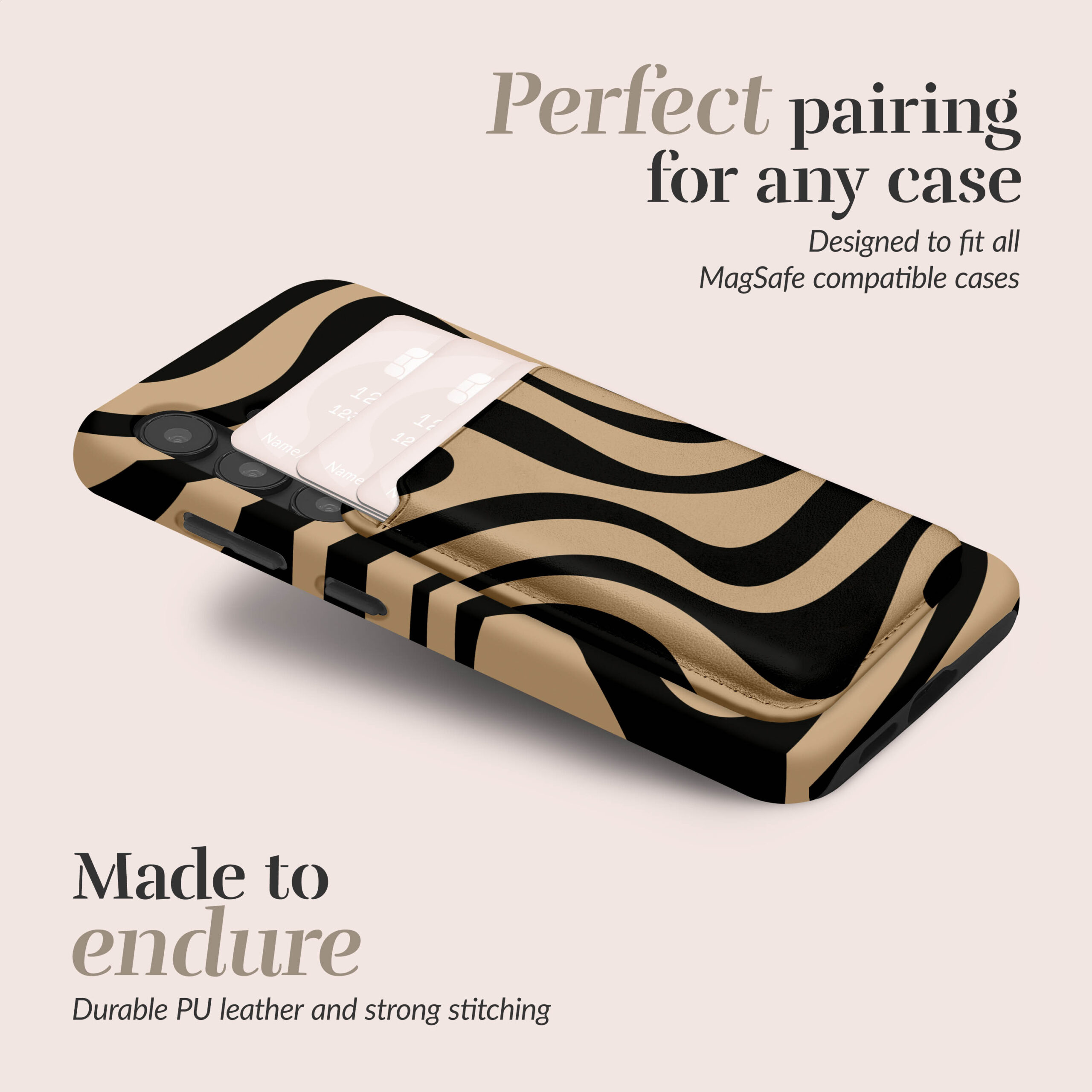 MIO Swirl Magsafe Compatible Card Holder - Afbeelding 2