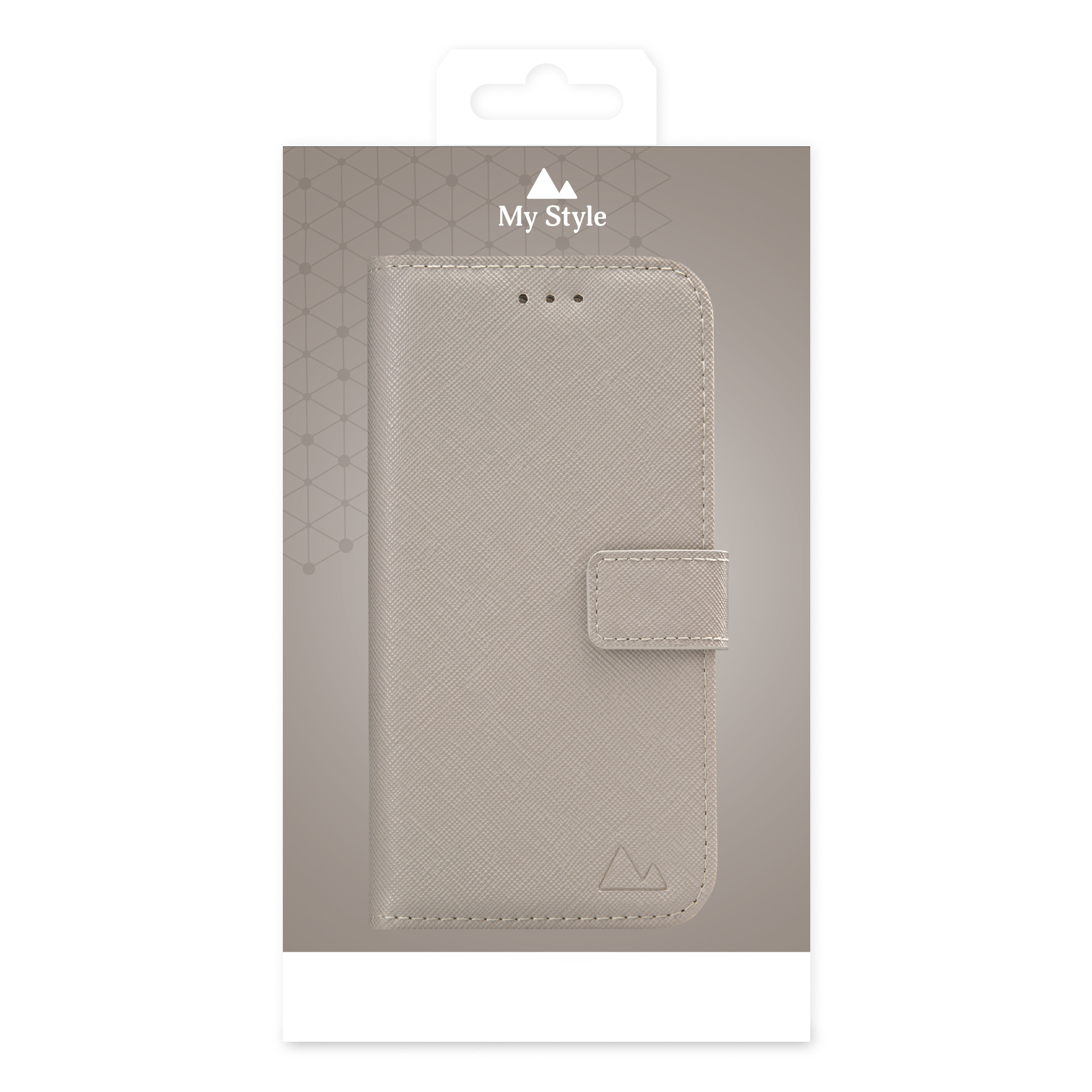 My Style Flex Wallet for Apple iPhone 16 Pro Max Warm Taupe - Afbeelding 4