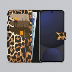 My Style Flex Wallet for Samsung Galaxy S24 FE 5G Wild Leopard