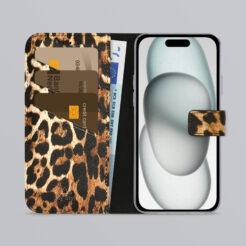 My Style Flex Wallet for Apple iPhone 13/14/15 Wild Leopard
