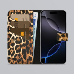My Style Flex Wallet for Apple iPhone 16 Pro Wild Leopard