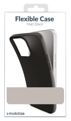 Mobilize Rubber Gelly Case Xiaomi Redmi Note 14 4G Matt Black - Afbeelding 3