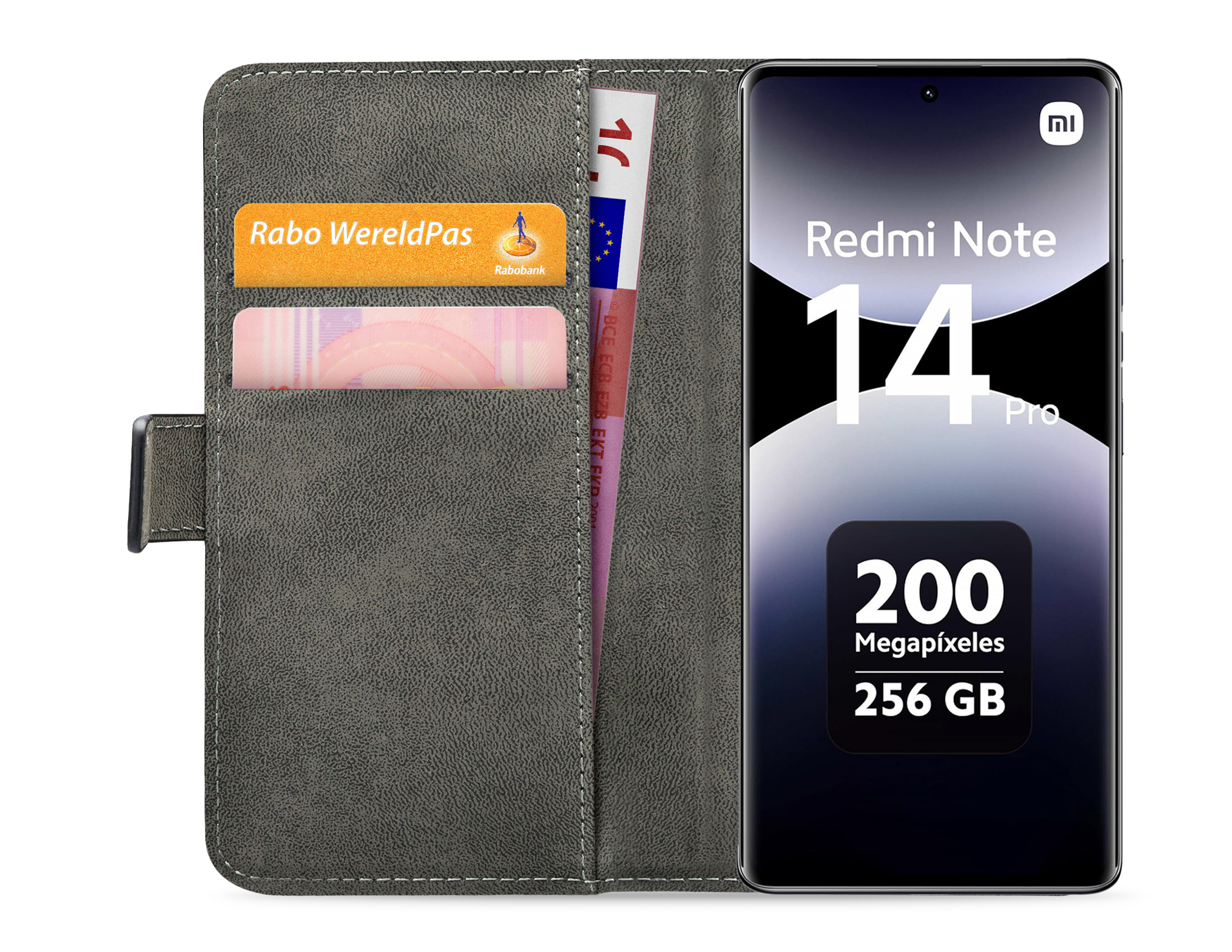 Mobilize Classic Gelly Wallet Book Case Xiaomi Redmi Note 14 Pro 4G Black - Afbeelding 3