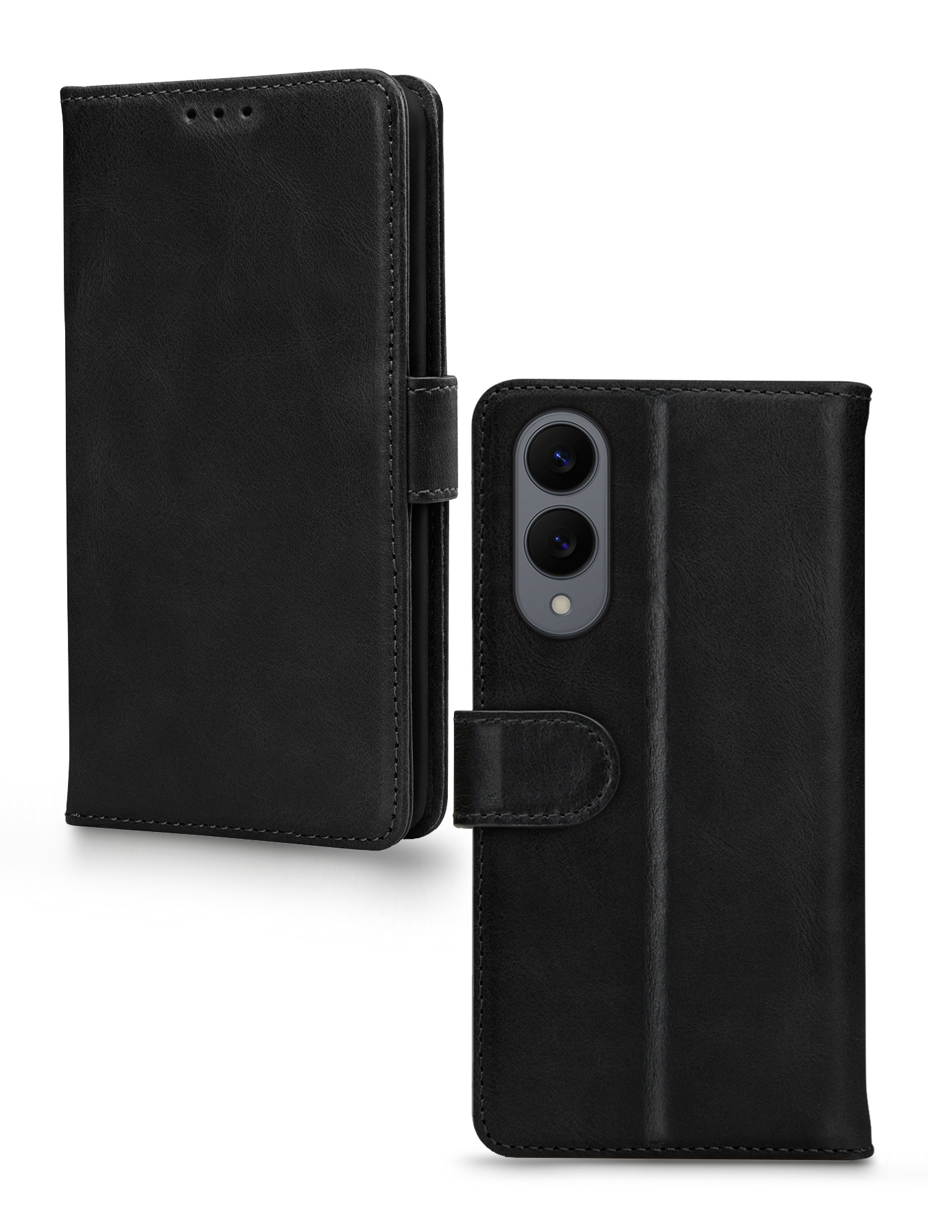 Mobilize Premium Gelly Wallet Book Case Samsung Galaxy S25 Edge 5G Black