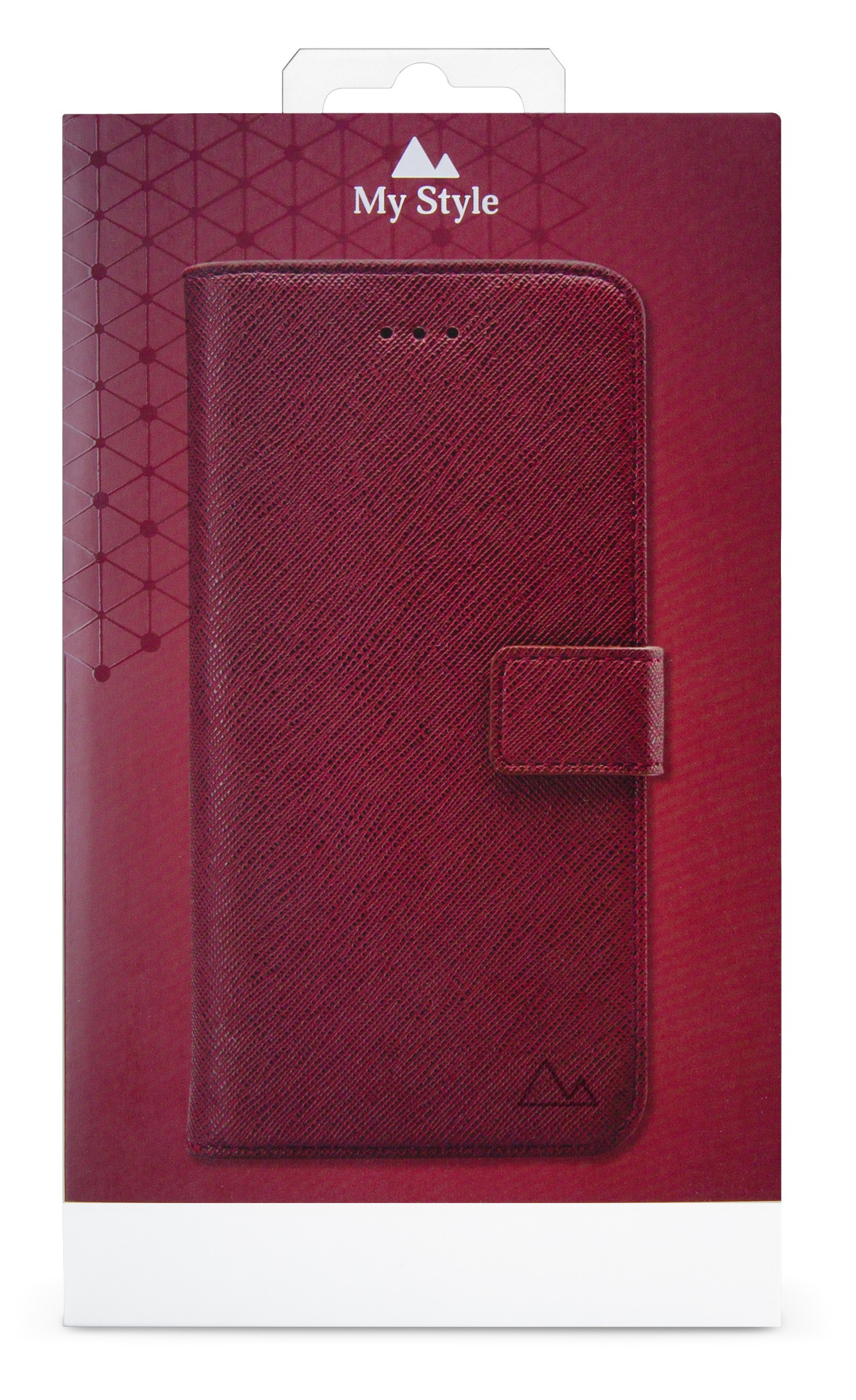 My Style Flex Wallet for Samsung Galaxy S25 Edge 5G Bordeaux - Afbeelding 6