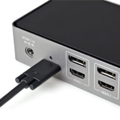 StarTech.com USB-C & USB-A Dock - Hybride Universeel Triple Monitor Laptop Docking Station DisplayPort & HDMI 4K 60Hz - 85W Power Delivery, 6x USB Hub, GbE, Audio - USB 3.1 Gen 2 10Gbps - Afbeelding 7