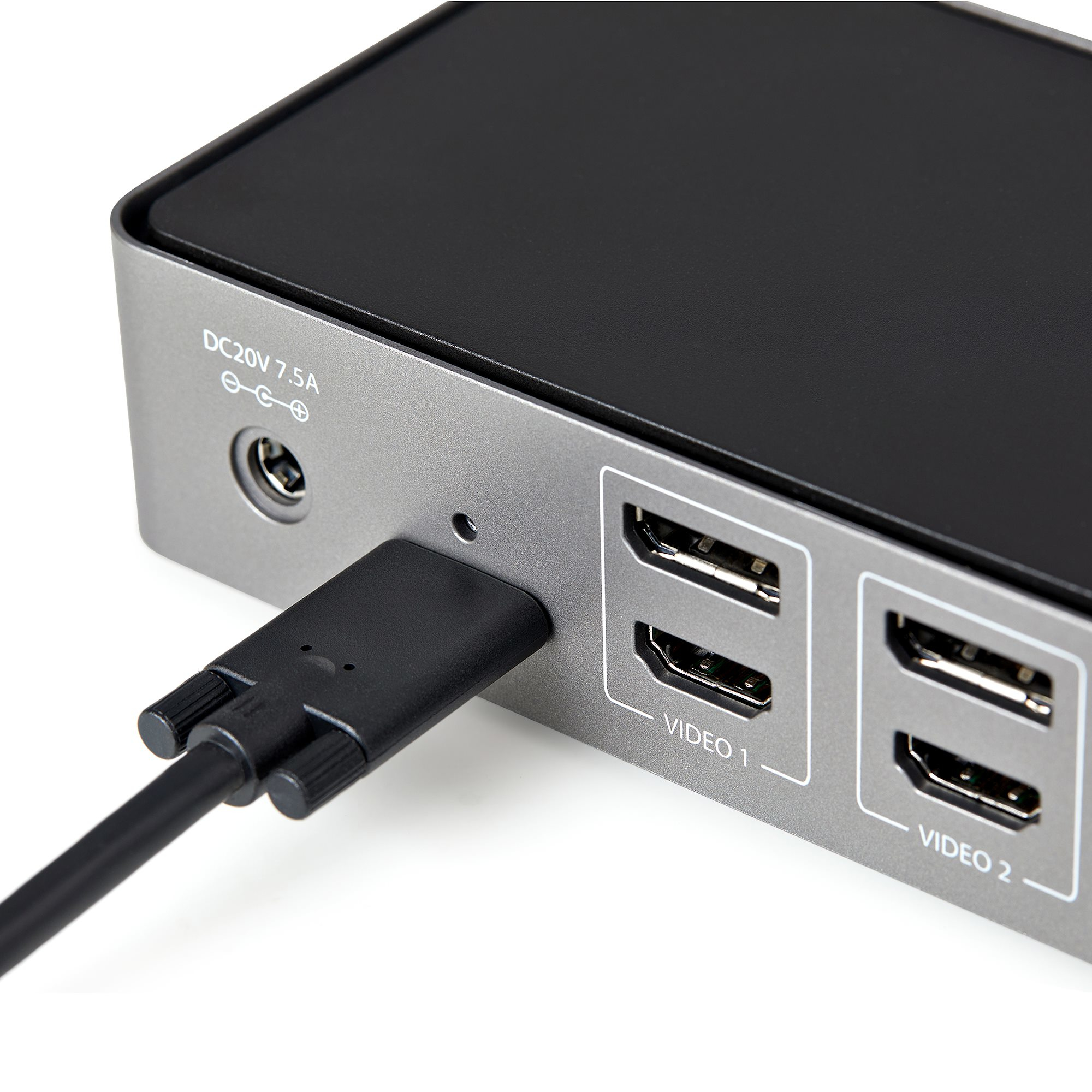 StarTech.com USB-C & USB-A Dock - Hybride Universeel Triple Monitor Laptop Docking Station DisplayPort & HDMI 4K 60Hz - 85W Power Delivery, 6x USB Hub, GbE, Audio - USB 3.1 Gen 2 10Gbps - Afbeelding 7