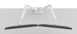 Neomounts DS70-250WH2 Monitorarm 17-32" - gasveer - Topfix - 180°-stop - Afbeelding 6