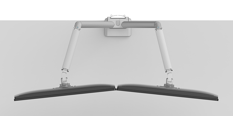 Neomounts DS70-250SL2 Monitorarm 17-32" - gasveer - Topfix - 180°-stop - Afbeelding 6