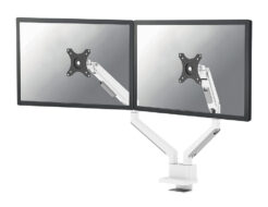 Neomounts DS70-250WH2 Monitorarm 17-32" - gasveer - Topfix - 180°-stop - Afbeelding 2