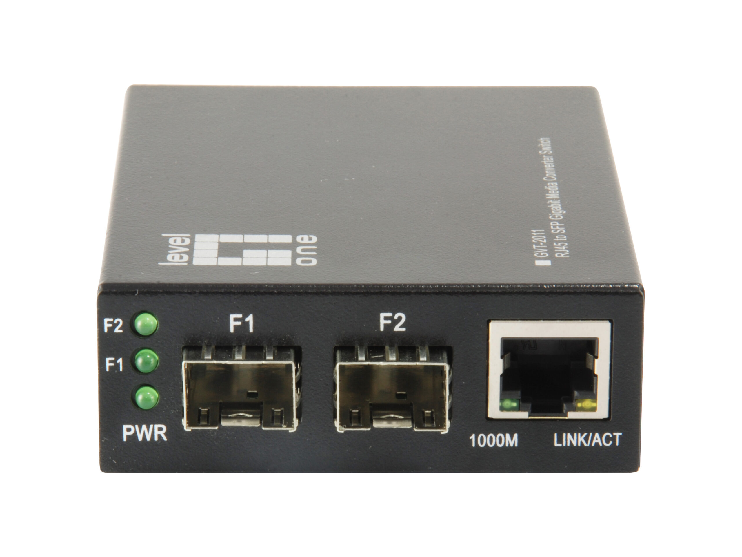 LevelOne GVT-2011 netwerk media converter 1000 Mbit/s Grijs - Afbeelding 3