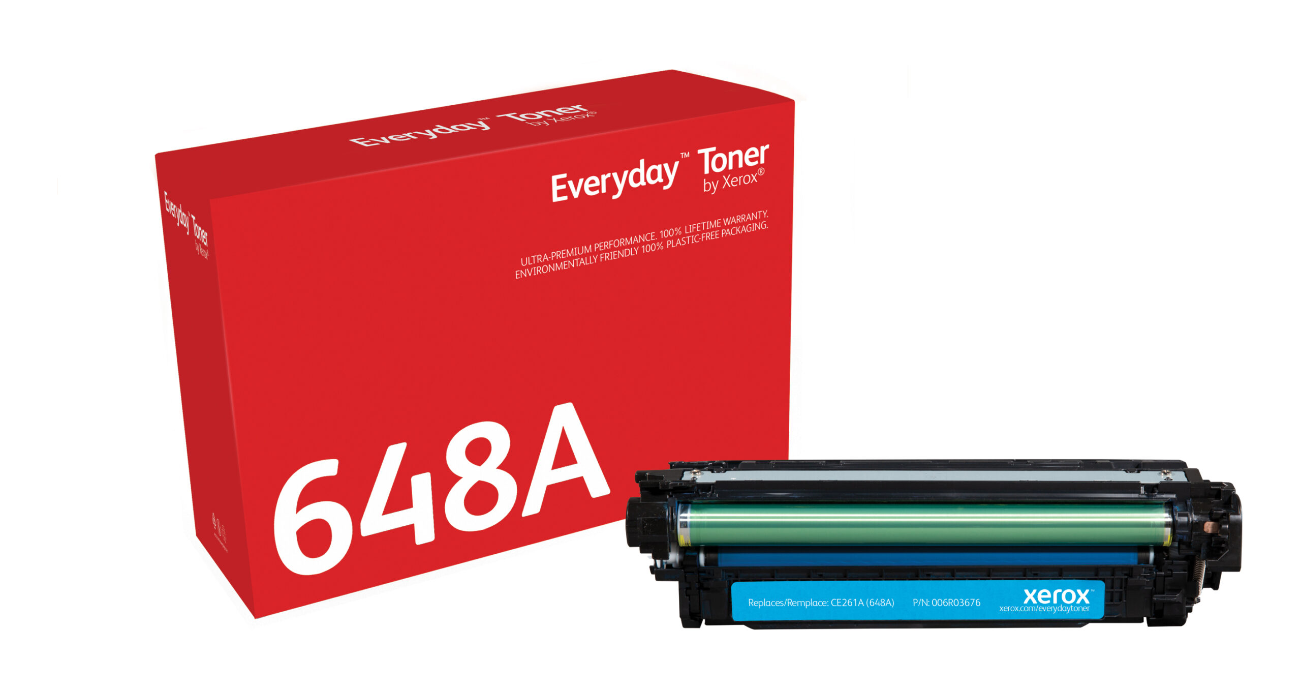 Everyday Cyaan Toner compatibel met HP 648A (CE261A), Standaard capaciteit