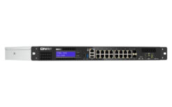 QNAP QGD-1600 Managed Gigabit Ethernet (10/100/1000) 1U Zwart, Grijs - Afbeelding 3