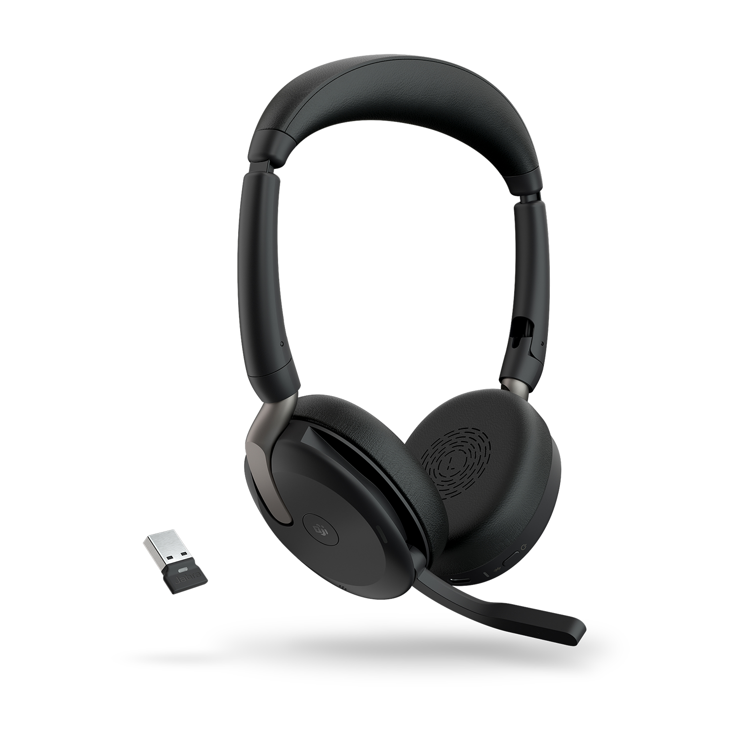 Jabra Evolve2 65 Flex Headset Bedraad en draadloos Hoofdband Kantoor/callcenter Bluetooth Zwart - Afbeelding 5