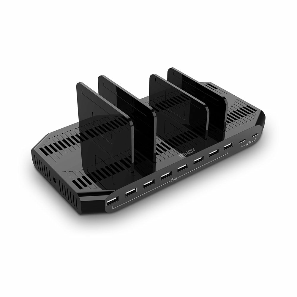 Lindy 73435 oplader voor mobiele apparatuur Smartphone, Tablet Zwart AC Snel opladen Binnen - Afbeelding 2