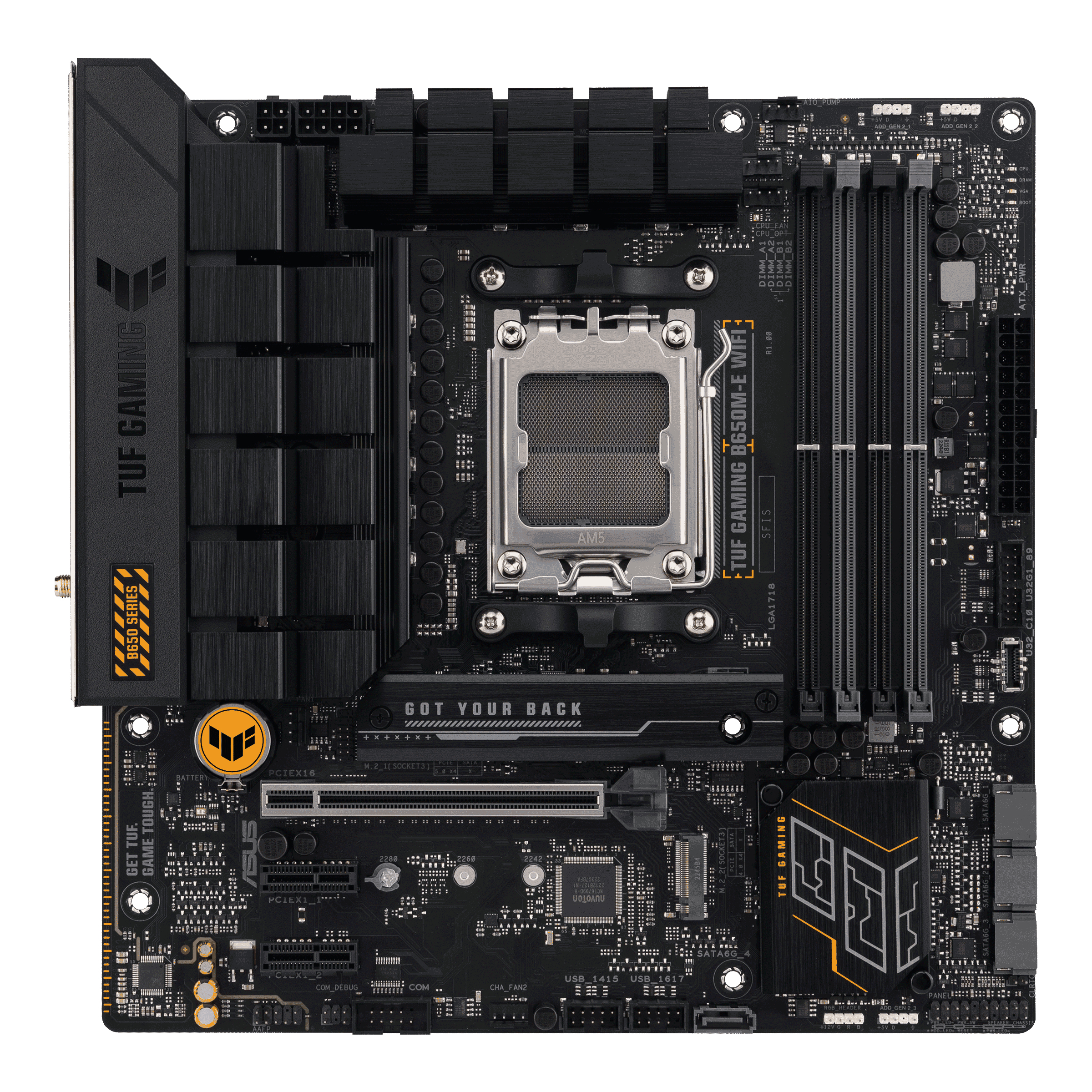ASUS TUF GAMING B650M-E WIFI AMD B650 Socket AM5 micro ATX - Afbeelding 2