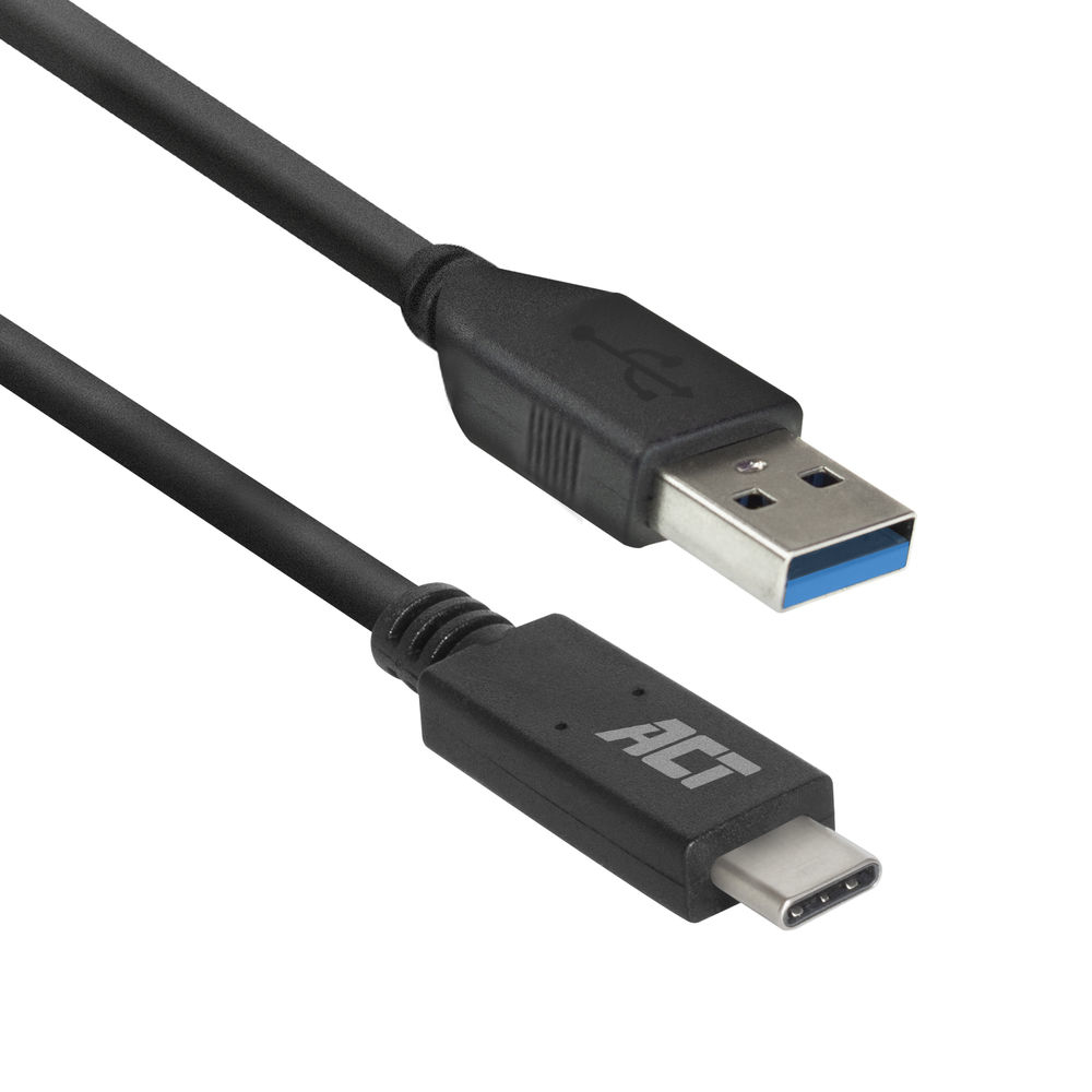 ACT USB 3.0 kabel, USB-A naar USB-C, 1 meter - Afbeelding 2
