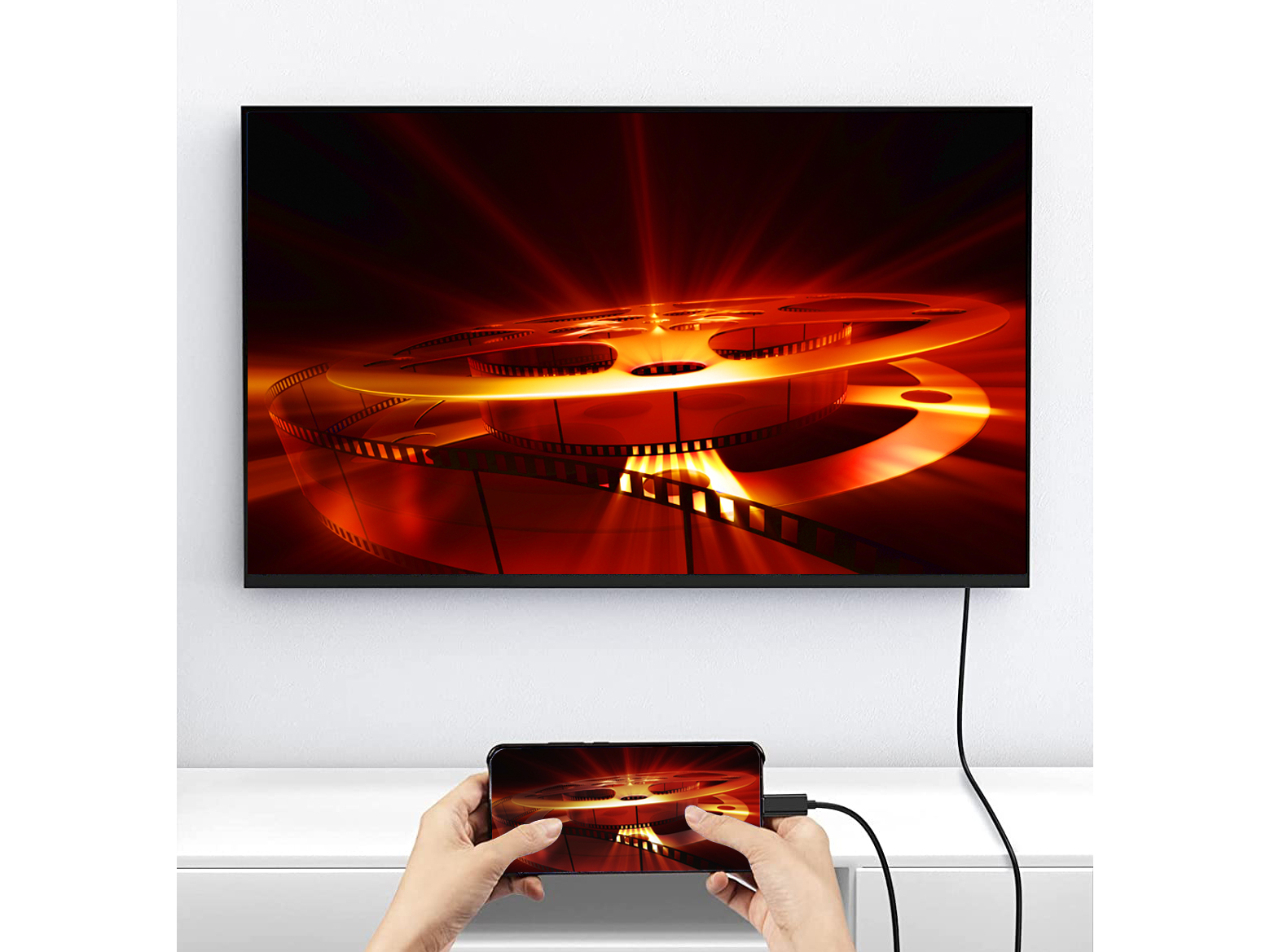Equip USB-C naar DisplayPort kabel, M/M, 2,0 m, 4K/60Hz - Afbeelding 7