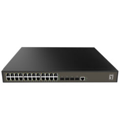 LevelOne GEL-2871 netwerk-switch Managed L2+ Gigabit Ethernet (10/100/1000) 1U Zwart - Afbeelding 2