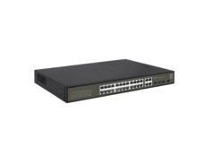 LevelOne GES-2128P netwerk-switch Managed L2 Gigabit Ethernet (10/100/1000) Power over Ethernet (PoE) Zwart - Afbeelding 5