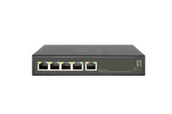 LevelOne GES-2105P netwerk-switch Managed L2 Gigabit Ethernet (10/100/1000) Power over Ethernet (PoE) Zwart - Afbeelding 2
