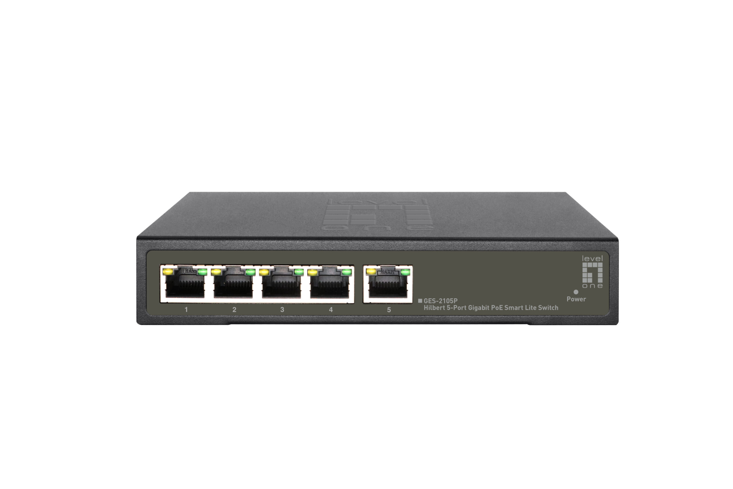 LevelOne GES-2105P netwerk-switch Managed L2 Gigabit Ethernet (10/100/1000) Power over Ethernet (PoE) Zwart - Afbeelding 2