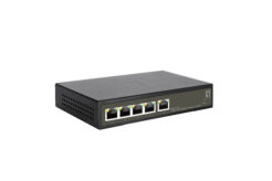 LevelOne GES-2105P netwerk-switch Managed L2 Gigabit Ethernet (10/100/1000) Power over Ethernet (PoE) Zwart - Afbeelding 5