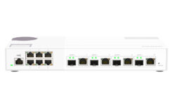 QNAP QSW-M2106-4C netwerk-switch Managed L2 2.5G Ethernet (100/1000/2500) Wit