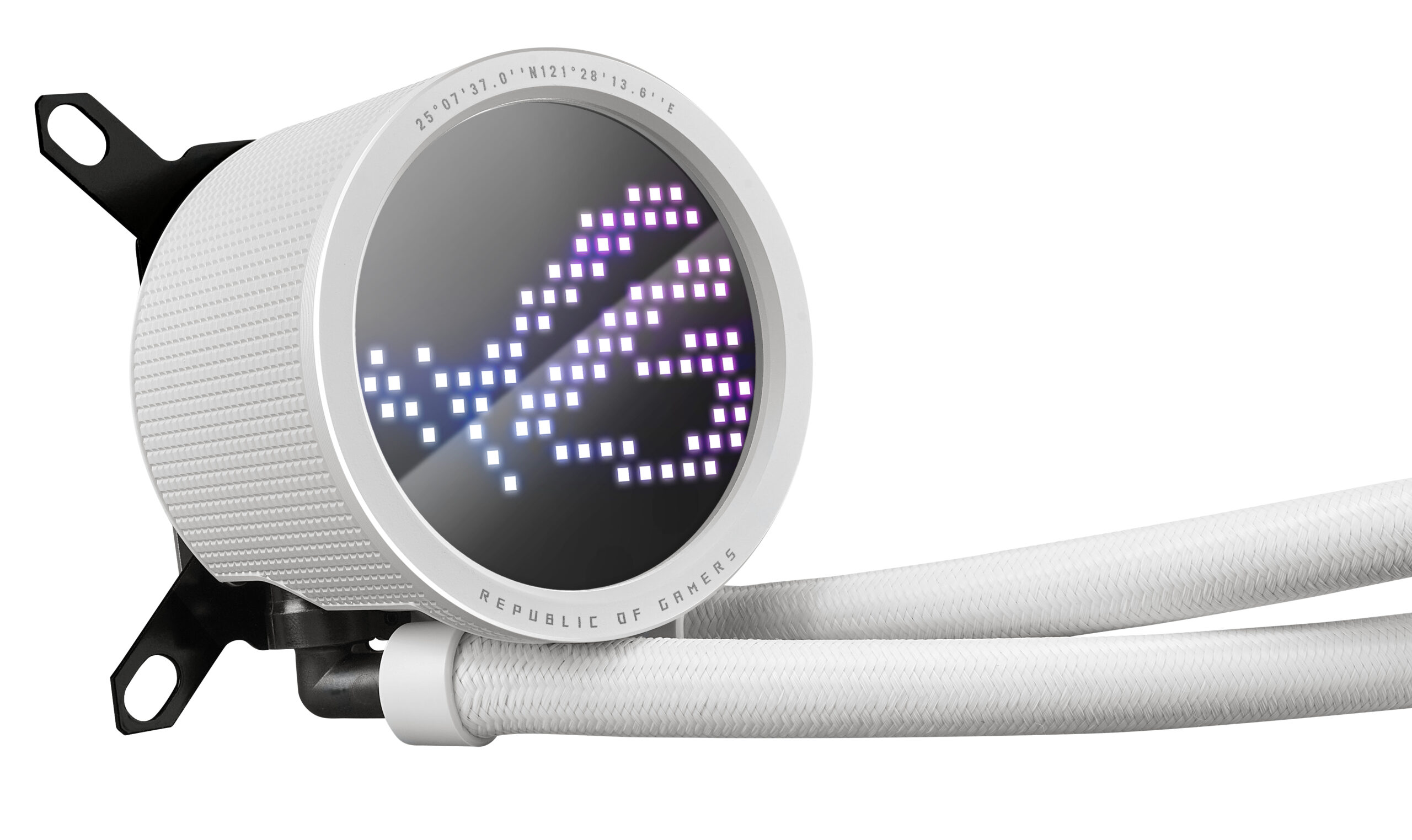 ASUS ROG Ryuo III 240 ARGB White Edition Processor Kit voor vloeistofkoeling 12 cm Wit - Afbeelding 5