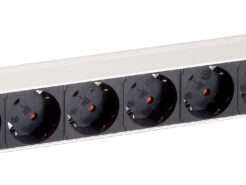 Equip 333293 energiedistributie 8 AC-uitgang(en) 1U Zwart, Zilver - Afbeelding 4