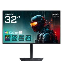 GIGABYTE MO32U computer monitor 80 cm (31.5") 3840 x 2160 Pixels 4K Ultra HD OLED Zwart