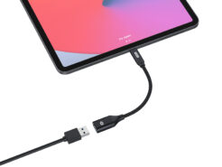 Conceptronic ABBY18B tussenstuk voor kabels USB-C USB-A Zwart - Afbeelding 6