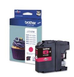 Brother LC123M inktcartridge 1 stuk(s) Origineel Magenta