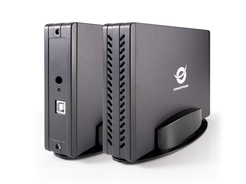 Conceptronic CHD3SU behuizing voor opslagstations HDD-behuizing Zwart 3.5" - Afbeelding 5