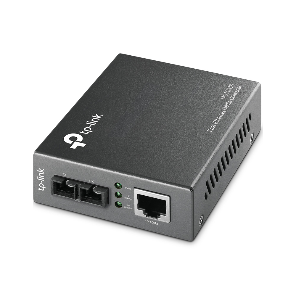 TP-Link MC110CS netwerk media converter 1000 Mbit/s 1310 nm Zwart - Afbeelding 2