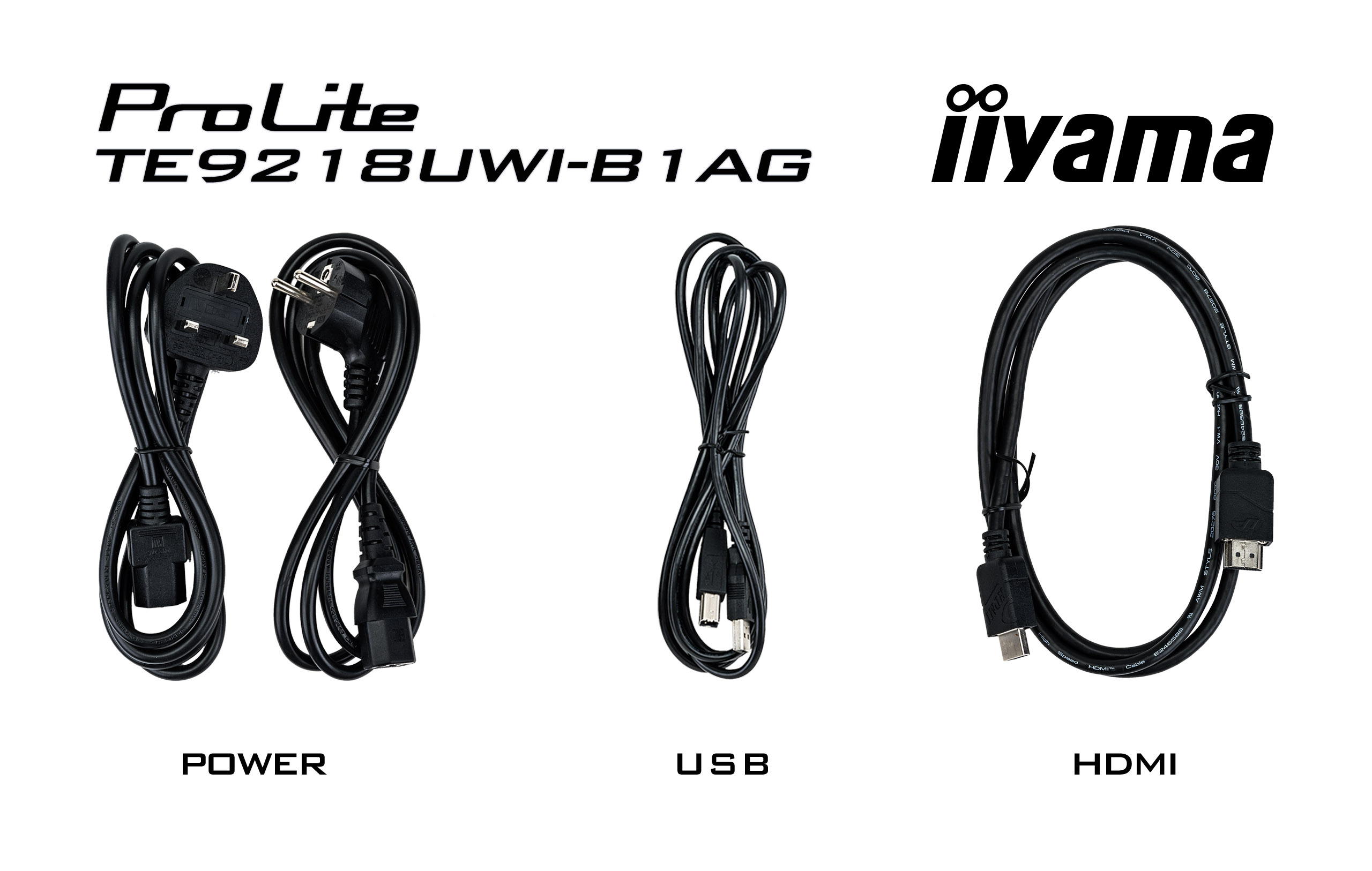iiyama TE9218UWI-B1AG beeldkrant Interactief flatscreen 2,32 m (91.5") LED Wifi 500 cd/m² 5K Ultra HD Zwart Touchscreen Type processor Android 16/7 - Afbeelding 12