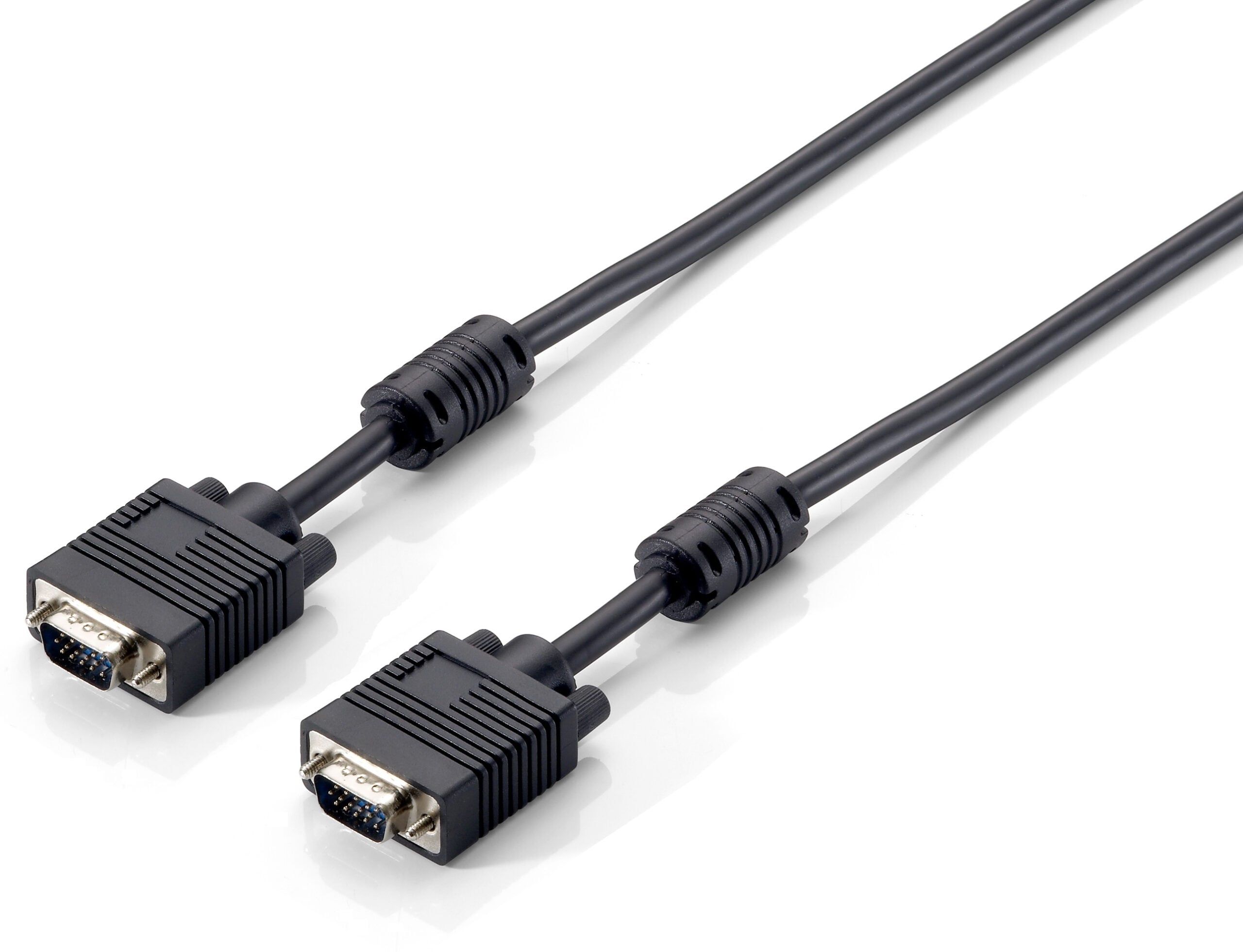 Equip 118810 VGA kabel 1 m VGA (D-Sub) Zwart