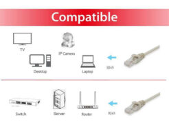 Equip 625419 netwerkkabel Beige 20 m Cat6 U/UTP (UTP) - Afbeelding 4